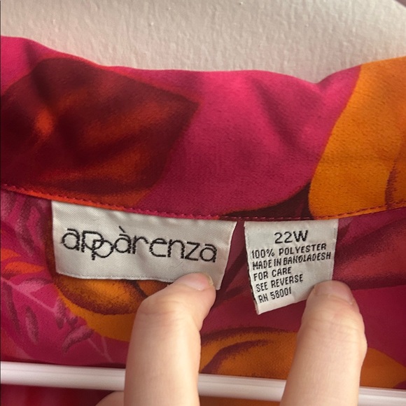 Vintage Magenta Hawaiian Shirt - Picture 2 of 5